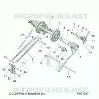 SUSPENSION, BRAS DE SUSPENSION ARRIERE