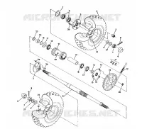 PONT ARRIERE 350 4X4 / W928139 (4922832283020A)