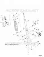 SUSPENSION, JAMBE DE FORCE AVANT