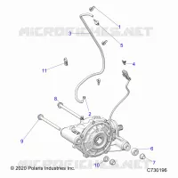 SYSTÃˆME DE TRANSMISSION, FRONT GEARCASE MOUNTING