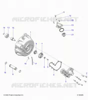 ENGINE, SYSTÃˆME DE REFROIDISSEMENT AND WATER PUMP