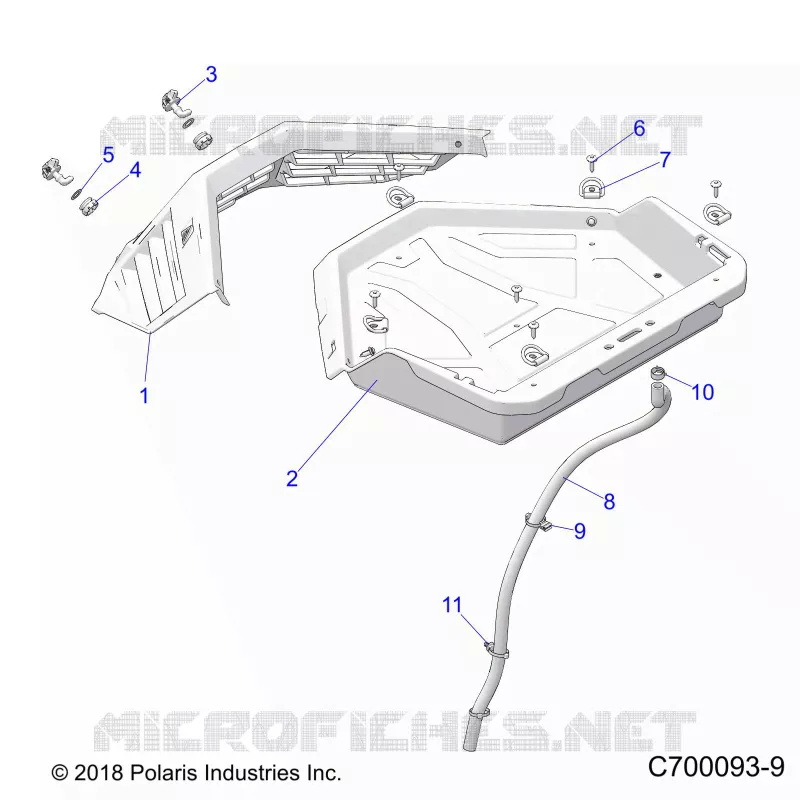 CARROSSERIE ARRIERE RACK