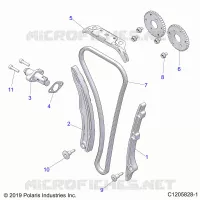 CHAINE DE DISTRIBUTION AND TENSIONER