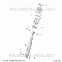 SUSPENSION ARRIERE SHOCKS