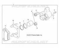 FREIN ARRIERE CALIPER