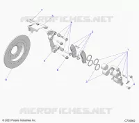FREIN AVANT CALIPER