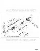 SYSTÈME DE TRANSMISSION, PONT PRINCIPAL INTERNALS