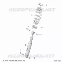 SUSPENSION ARRIERE SHOCKS