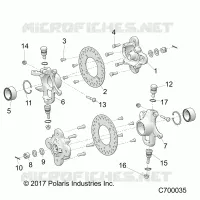 SUSPENSION AVANT HUB