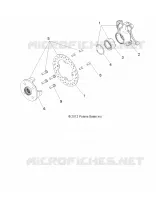 SUSPENSION AVANT HUBS, DISKS AND KNUCKLES