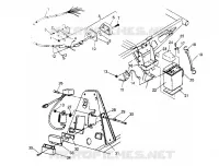 ELECTRICITE/FEU ARRIERE ASSEMBLY  TRAIL BOSS W958527 (4930323032C003)
