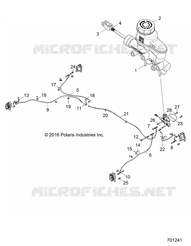 DURITES DE FREIN AND MASTER CYLINDER
