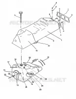 SIEGE/RESERVOIR ASSEMBLY RXL/RXL SKS (4921322132003A)