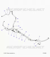 REFROIDISSEMENT ROUTING ENGINE