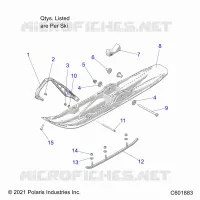 STEERING, SKI ASM. (INTL)