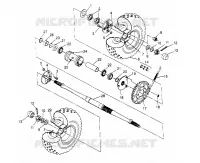 PONT ARRIERE Sport 400L W948540 (4927232723C001)