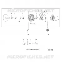 SYSTÈME DE TRANSMISSION, PRIMARY CLUTCH