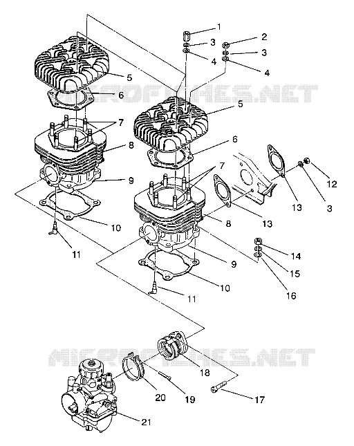 CYLINDRE WIDETRAK GT / X932061 (4924722472029A)