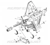 TRANSMISSION AVANT SCRAMBLER W957840 (4927252725B002)