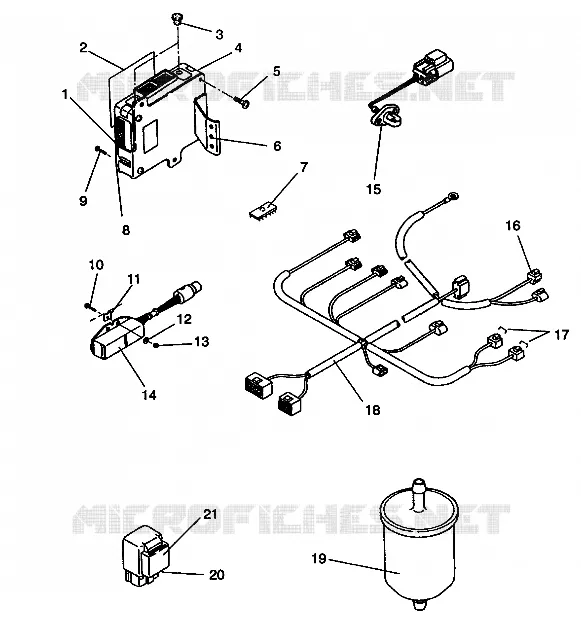 PIECES EFI 500 EFI 0942774 AND  EFI SKS 0942574 (49274127410042)