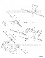 SUSPENSION ARRIERE CONTROL ARMS