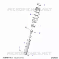 SUSPENSION ARRIERE SHOCKS