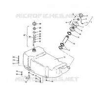 CARBURANT TANK SL 650 / B934058 (4924732473005A)
