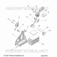 ELECTRICITE, BATTERY, MANUAL START POWER UP COMPONENTS