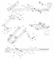 SUSPENSION ARRIERE CONTROL ARMS