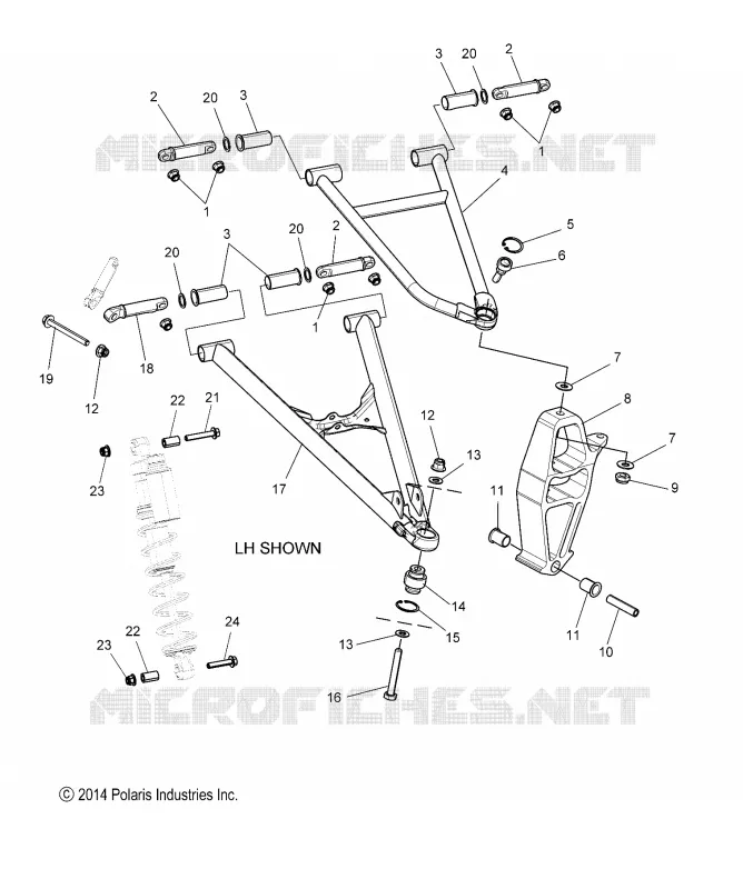 TRIANGLES SUSPENSIONS AVANT 
