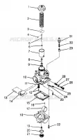 CARBURATEUR 6X6 400L W968740 AND 6X6 400L NORWEGIAN N968740 (4935963596D013)