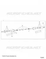 DRIVE TRAIN, HALF ARBRE DE TRANSMISSION ARRIERE