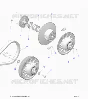 SYSTÃˆME DE TRANSMISSION, CLUTCH, SECONDARY