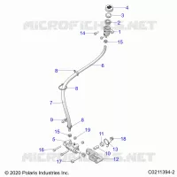 BRAKES, BRAKE PEDAL AND MAITRE CYLINDRE