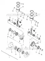 PISTON ET VILEBREQUIN  440 XCR (4921352135037A)