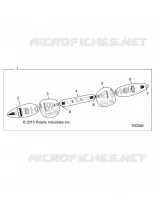 SYSTEME DE TRANSMISSION, HALF SHAFT, REAR