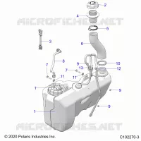 SYSTÃˆME D'ALIMENTATION, FUEL TANK