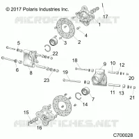 SUSPENSION ARRIERE CARRIER