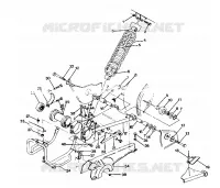 BRAS OSCILLANT WLDMT (MIDDLE) BIG BOSS 4X6 UPDATED 2-91 (4919801980026A)