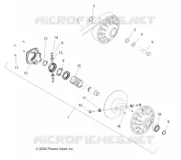 SYSTÈME DE TRANSMISSION, SECONDARY CLUTCH