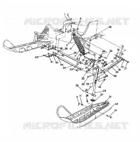 SUSPENSION AVANT AND SKI 650 (4921312131013A)