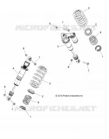 SUSPENSION ARRIERE SHOCK MOUNTING