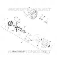 SYSTÃˆME DE TRANSMISSION, SECONDARY CLUTCH