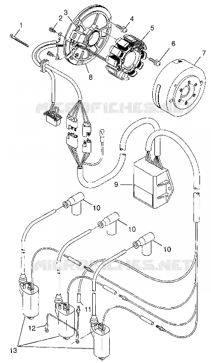 STATOR 600 XCR 0985677 (4943164316D003)