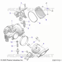 ENGINE, CORPS DE PAPILON AND FUEL RAIL