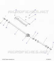 SYSTÃˆME DE TRANSMISSION, FRONT PROP SHAFT