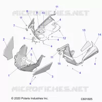 CARROSSERIE AVANT ASM./FENDERS