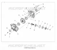 DRIVE TRAIN, PONT ARRIERE INTERNALS