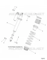 SUSPENSION AVANT SHOCK MOUNTING