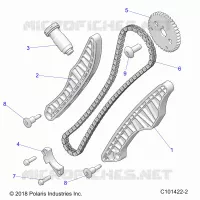 CHAINE DE DISTRIBUTION AND SPROCKET